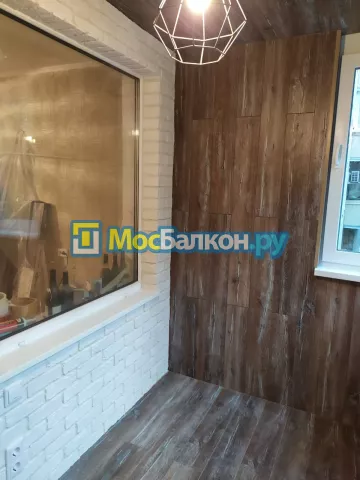 Отделка балконов в Щербинке | Отделка балконов и лоджий и обшивка под ключ в МосБалкон