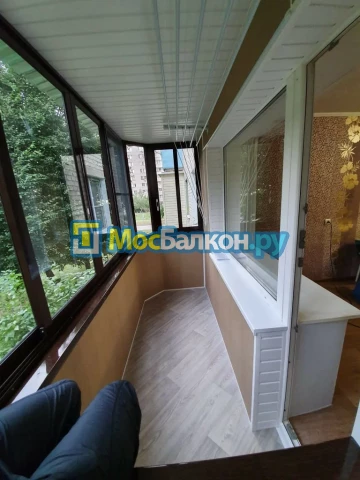 Заказать балкон в Щербинке цена от 1320 руб | Остекление балконов и лоджий МосБалкон
