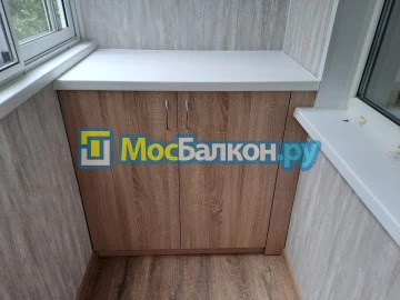 Шкаф на балкон купить в Щербинке на заказ недорого от МосБалкон