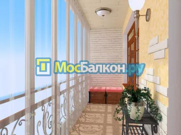 Заказать балкон в Щербинке цена от 1320 руб | Остекление балконов и лоджий МосБалкон