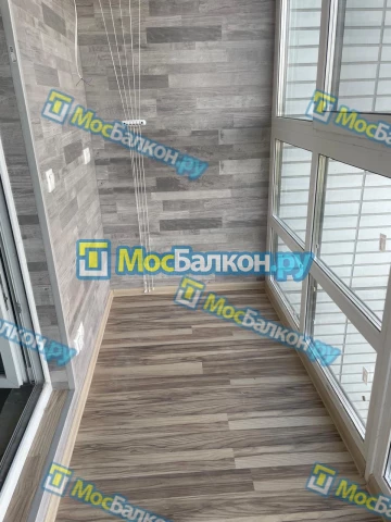 Панорамное остекление заказать под ключ по выгодной цене в Щербинке от компании МосБалкон