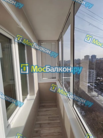 Заказать балкон в Щербинке цена от 1320 руб | Остекление балконов и лоджий МосБалкон