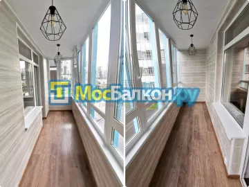 Заказать балкон в Щербинке цена от 1320 руб | Остекление балконов и лоджий МосБалкон
