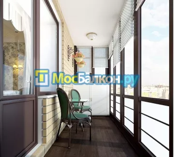 Заказать балкон в Щербинке цена от 1320 руб | Остекление балконов и лоджий МосБалкон