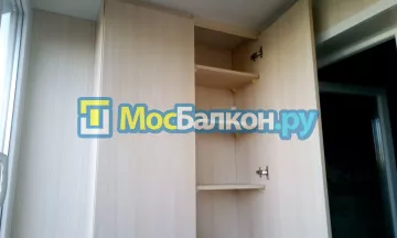 Шкаф на балкон купить в Щербинке на заказ недорого от МосБалкон
