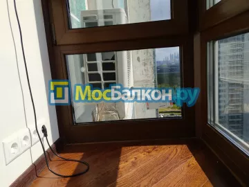 Панорамное остекление заказать под ключ по выгодной цене в Щербинке от компании МосБалкон