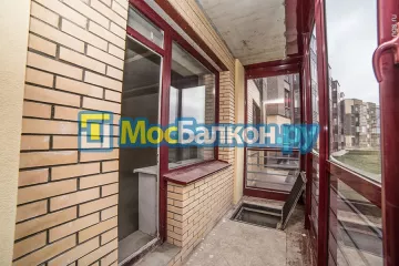 Шкаф на балкон купить в Щербинке на заказ недорого от МосБалкон