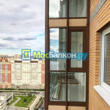 Заказать балкон в Щербинке цена от 1320 руб | Остекление балконов и лоджий МосБалкон