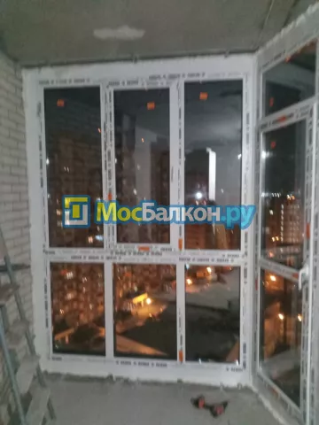 Панорамное остекление заказать под ключ по выгодной цене в Щербинке от компании МосБалкон