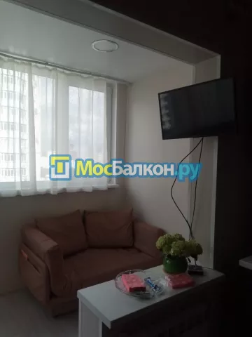 Объединение балкона и лоджии с комнатой в  Щербинке