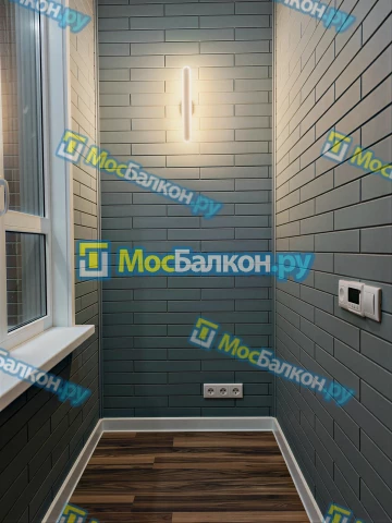 Отделка балконов в Щербинке | Отделка балконов и лоджий и обшивка под ключ в МосБалкон