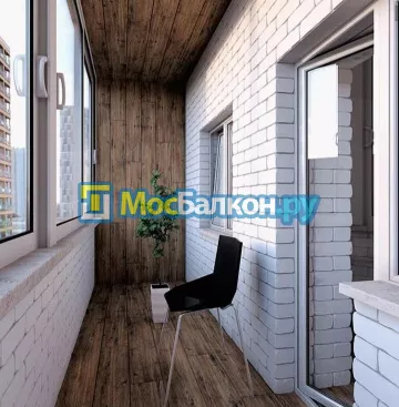 Заказать балкон в Щербинке цена от 1320 руб | Остекление балконов и лоджий МосБалкон