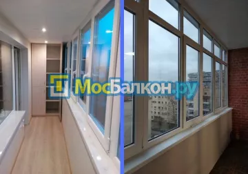 Заказать балкон в Щербинке цена от 1320 руб | Остекление балконов и лоджий МосБалкон