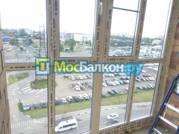 Панорамное остекление заказать под ключ по выгодной цене в Щербинке от компании МосБалкон