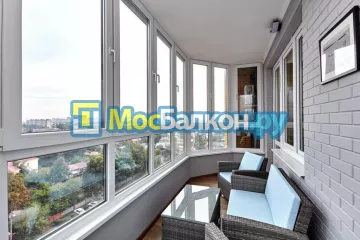 Пластиковое остекление лоджий под ключ по доступным ценам в Щербинке | МосБалкон