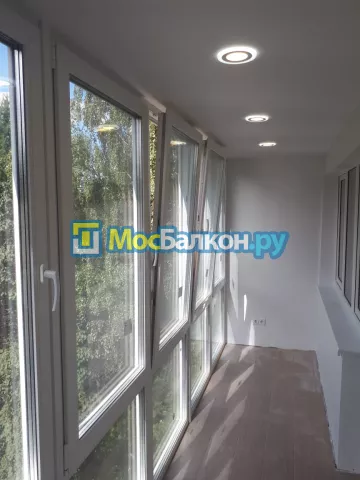 Панорамное остекление заказать под ключ по выгодной цене в Щербинке от компании МосБалкон