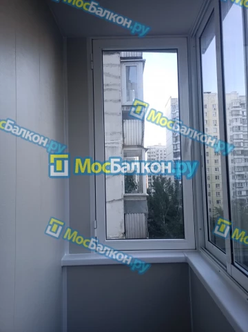 Холодное остекление лоджий алюминиевым профилем в Щербинке по доступным ценам | МосБалкон