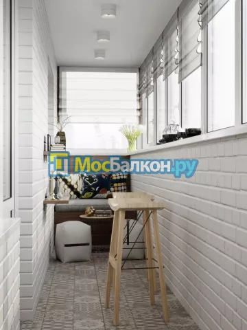 Заказать балкон в Щербинке цена от 1320 руб | Остекление балконов и лоджий МосБалкон