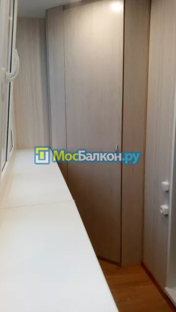 Шкаф на балкон купить в Щербинке на заказ недорого от МосБалкон