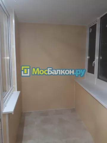 Отделка балконов в Щербинке | Отделка балконов и лоджий и обшивка под ключ в МосБалкон
