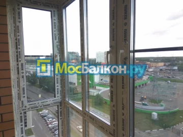 Панорамное остекление заказать под ключ по выгодной цене в Щербинке от компании МосБалкон