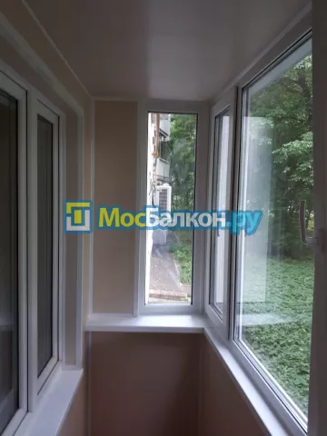 Отделка балконов в Щербинке | Отделка балконов и лоджий и обшивка под ключ в МосБалкон
