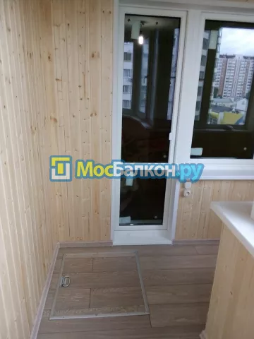 Отделка балконов в Щербинке | Отделка балконов и лоджий и обшивка под ключ в МосБалкон