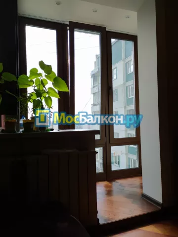 Панорамное остекление заказать под ключ по выгодной цене в Щербинке от компании МосБалкон