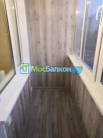 Алюминиевое остекление лоджий под ключ по доступным ценам в Щербинке | МосБалкон