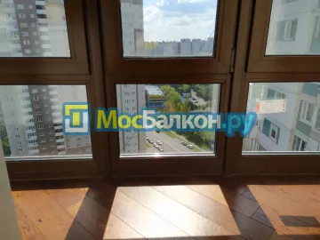 Панорамное остекление заказать под ключ по выгодной цене в Щербинке от компании МосБалкон