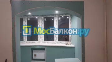 Отделка балконов в Щербинке | Отделка балконов и лоджий и обшивка под ключ в МосБалкон