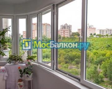 Пластиковое остекление лоджий под ключ по доступным ценам в Щербинке | МосБалкон