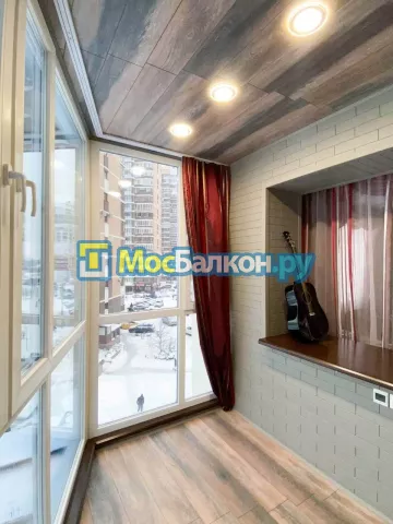 Заказать балкон в Щербинке цена от 1320 руб | Остекление балконов и лоджий МосБалкон
