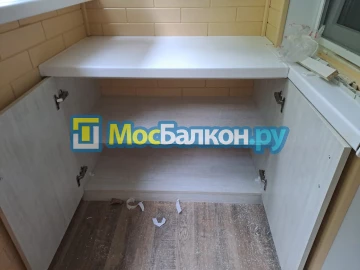 Шкаф на балкон купить в Щербинке на заказ недорого от МосБалкон