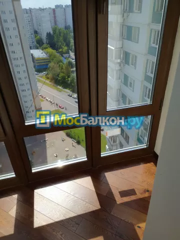 Панорамное остекление заказать под ключ по выгодной цене в Щербинке от компании МосБалкон