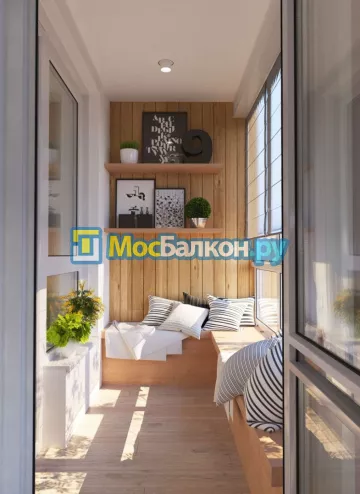 Заказать балкон в Щербинке цена от 1320 руб | Остекление балконов и лоджий МосБалкон