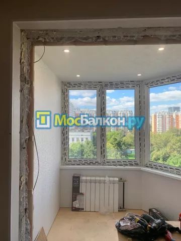 Заказать балкон в Щербинке цена от 1320 руб | Остекление балконов и лоджий МосБалкон