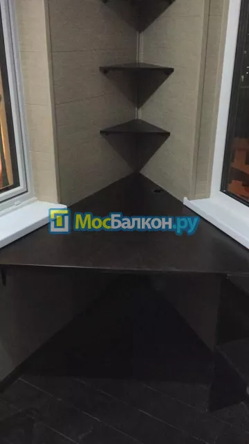 Шкаф на балкон купить в Щербинке на заказ недорого от МосБалкон