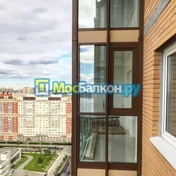 Заказать балкон в Щербинке цена от 1320 руб | Остекление балконов и лоджий МосБалкон