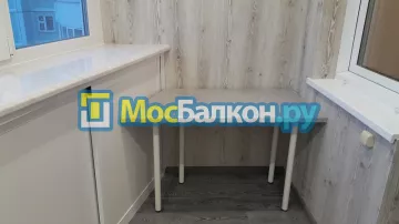 Шкаф на балкон купить в Щербинке на заказ недорого от МосБалкон