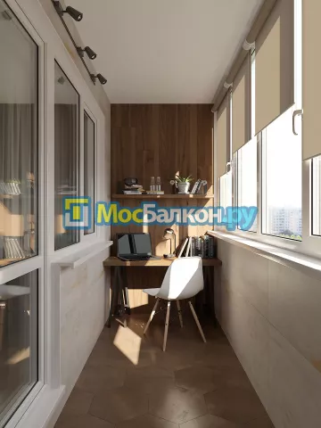 Пластиковое остекление лоджий под ключ по доступным ценам в Щербинке | МосБалкон