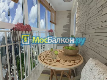 Заказать балкон в Щербинке цена от 1320 руб | Остекление балконов и лоджий МосБалкон