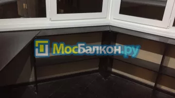 Шкаф на балкон купить в Щербинке на заказ недорого от МосБалкон