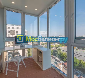 Шкаф на балкон купить в Щербинке на заказ недорого от МосБалкон