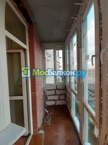 Панорамное остекление заказать под ключ по выгодной цене в Щербинке от компании МосБалкон
