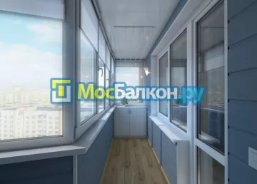 Заказать балкон в Щербинке цена от 1320 руб | Остекление балконов и лоджий МосБалкон