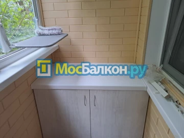 Шкаф на балкон купить в Щербинке на заказ недорого от МосБалкон